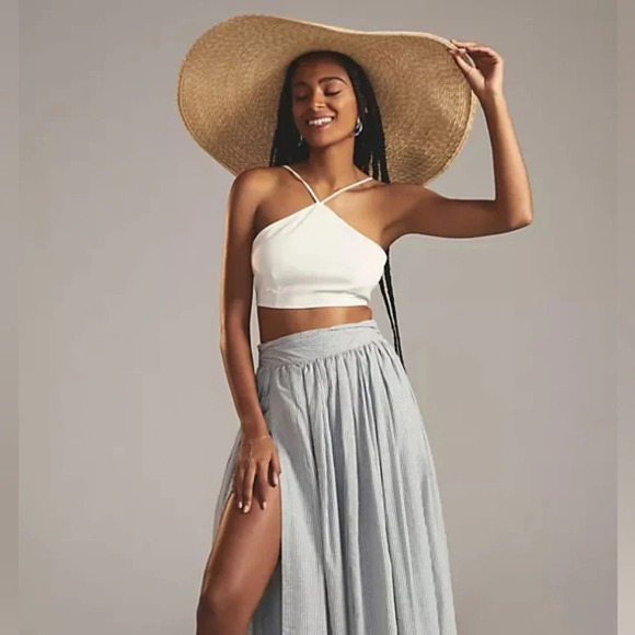 NWT Anthropologie Oversized Floppy Straw Hat San Diego Hat Company main image 5